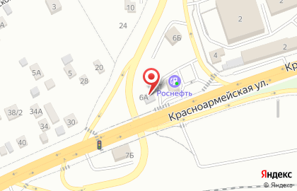 СТО Шиномонтаж на Красноармейской улице на карте