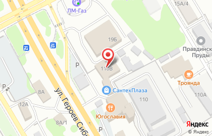 Интернет-магазин запчастей для газовых котлов Пирамида 24 на Пеше-Стрелецкой улице на карте