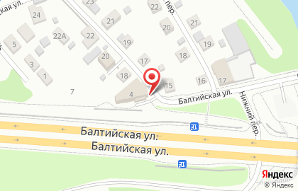 Продуктовый магазин Балтийский на карте