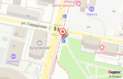 Киоск ТК Экспресс на улице Победы на карте