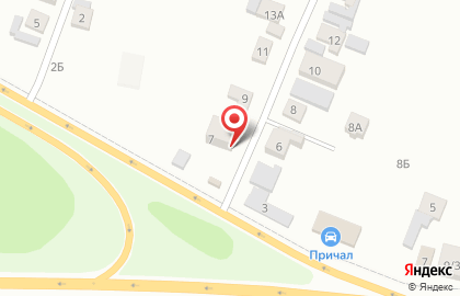 Продуктовый магазин в Казани на карте