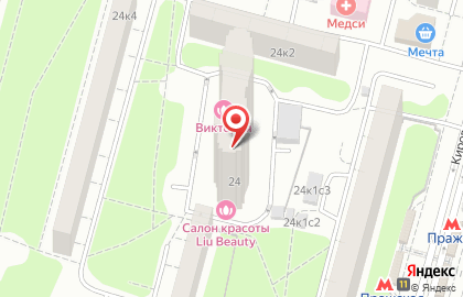 Салон красоты LIU BEAUTY на Кировоградской улице на карте