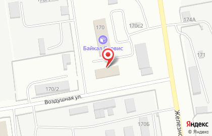 Техномонтаж на Железнодорожной улице на карте