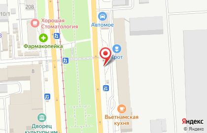 Кафе горячего питания на улице Богдана Хмельницкого на карте