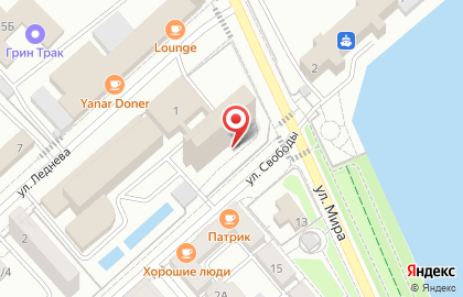 Торгово-сервисный центр ПринтСервис-Юг на улице Свободы на карте