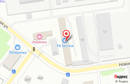 Автосервис FIT SERVICE на Новоселенинской улице на карте