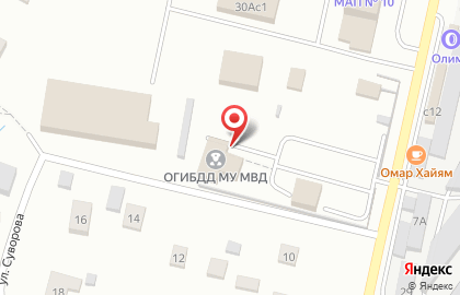 ВОСМ на Калининградской улице на карте