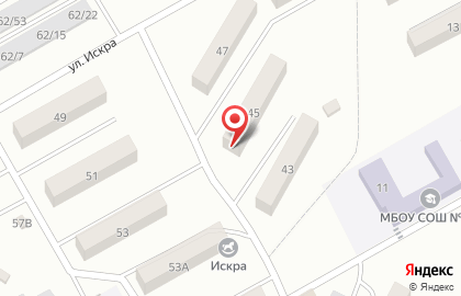 Продовольственный магазин в Ростове-на-Дону на карте
