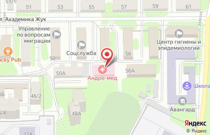 Медицинский центр Андро-Мед на карте