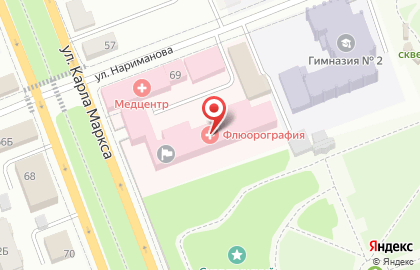 Чистопольская центральная больница на карте