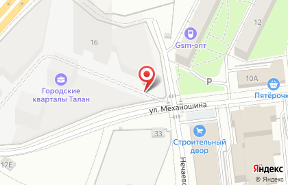 Магазин парного мяса Мясной край на карте