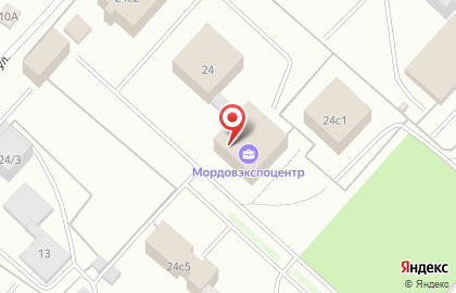 Банкомат Мордовпромстройбанк в Октябрьском районе на карте
