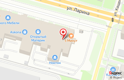 Салон мягкой мебели Bono в Нижнем Новгороде на карте