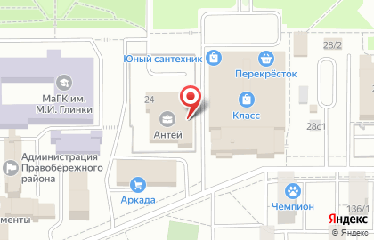 ValentinO на улице Грязнова на карте