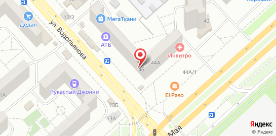 Автошкола Драйв на улице 9 Мая на карте