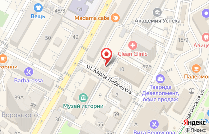 Eliz на улице Карла Либкнехта на карте