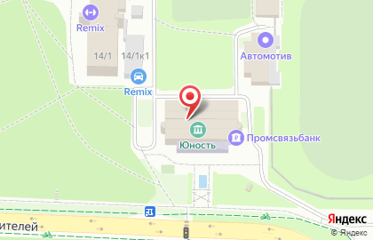 Flexx 5 на проспекте Строителей на карте