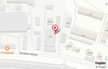 Торговая компания Яровит на Холмистой улице на карте