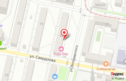 Стелла на улице Володарского на карте