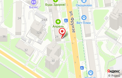 Туристическое агентство Рио в Советском районе на карте