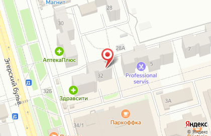 Участковый пункт полиции №5, Отдел полиции №2 на карте
