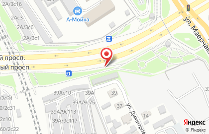 Космос на улице Маерчака на карте