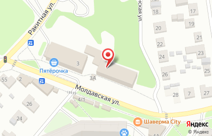 Магазин хлебобулочных изделий в Орджоникидзевском районе на карте