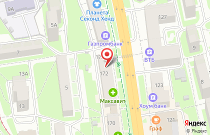 Служба заказа товаров аптечного ассортимента Аптека.ру на улице Коминтерна на карте