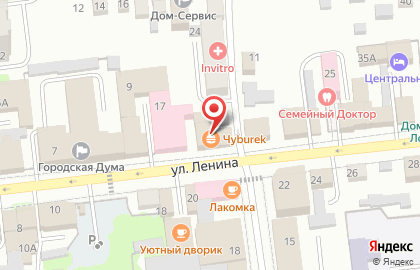 Кафе Чуburek на карте