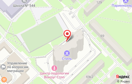Детский центр развития Бэби бум на Варшавской улице на карте