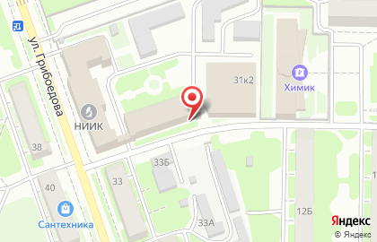 Оптово-розничная фирма Мир упаковки на улице Грибоедова на карте
