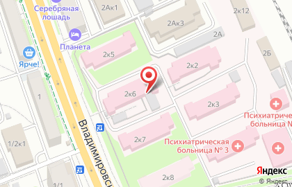 Аптека.ру в Железнодорожном районе на карте