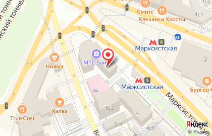 Салон Оптик-А на Воронцовской улице на карте