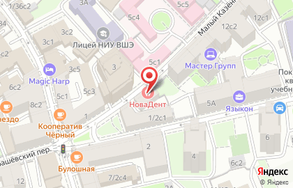 Клининговая компания Русский Клининг в Басманном на карте
