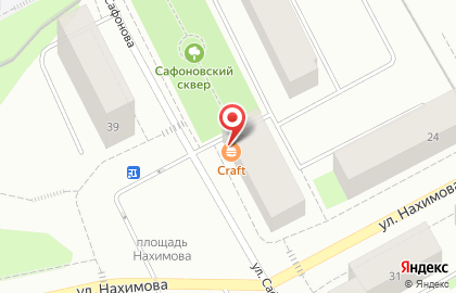 Автомагазин Автопорт на улице Сафонова на карте