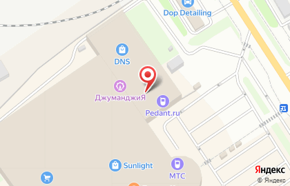 Супермаркет цифровой и бытовой техники DNS в Вологде на карте