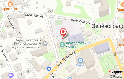 Мастерская живописи Евгении Якушкиной в Зеленоградске на карте