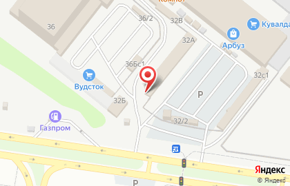 Торговая компания Мастер в Автозаводском районе на карте