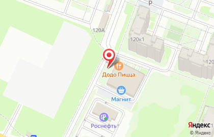 Пиццерия Додо Пицца в Великом Новгороде на карте