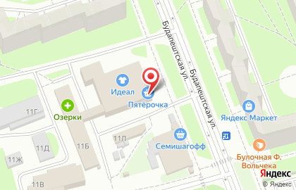 Магазин сантехники и мебели для ванных комнат Bath Point на Будапештской улице на карте