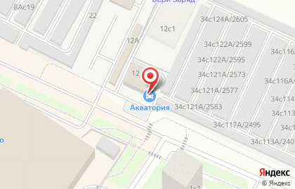 Автомойка Акватория на Широтной улице на карте