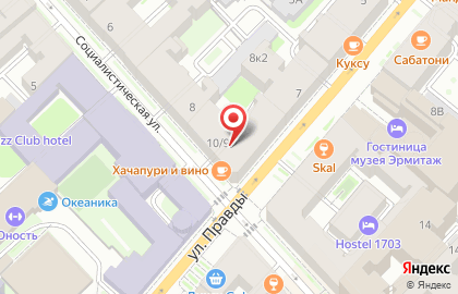 Дача в Центральном районе на карте
