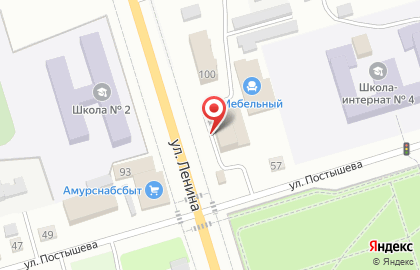 Алкомаркет Артус в Благовещенске на карте