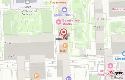 Магазин Топычкановъ в Хорошево-Мневниках на карте