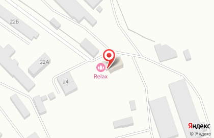 Сауна Relax на Песочной улице на карте
