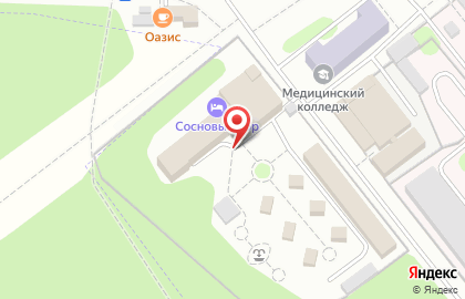 Ресторан Сосновый бор в Иваново на карте
