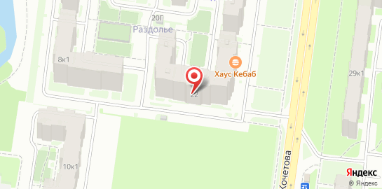 Студия эпиляции и массажа Laserlove на улице Кочетова на карте
