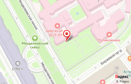 Автосервис Легион в Василеостровском районе на карте