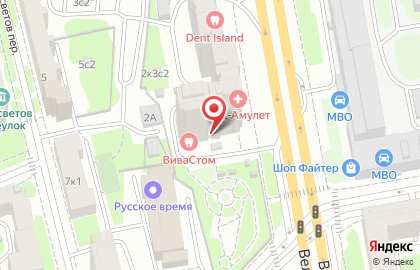 Стоматологическая клиника Vivastom на Велозаводской улице на карте