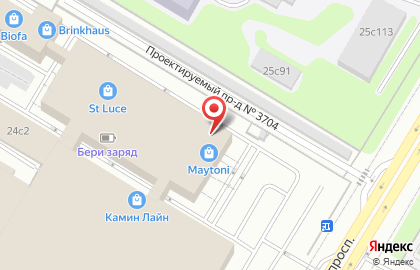 Магазин люстр De Light на Нахимовском проспекте на карте